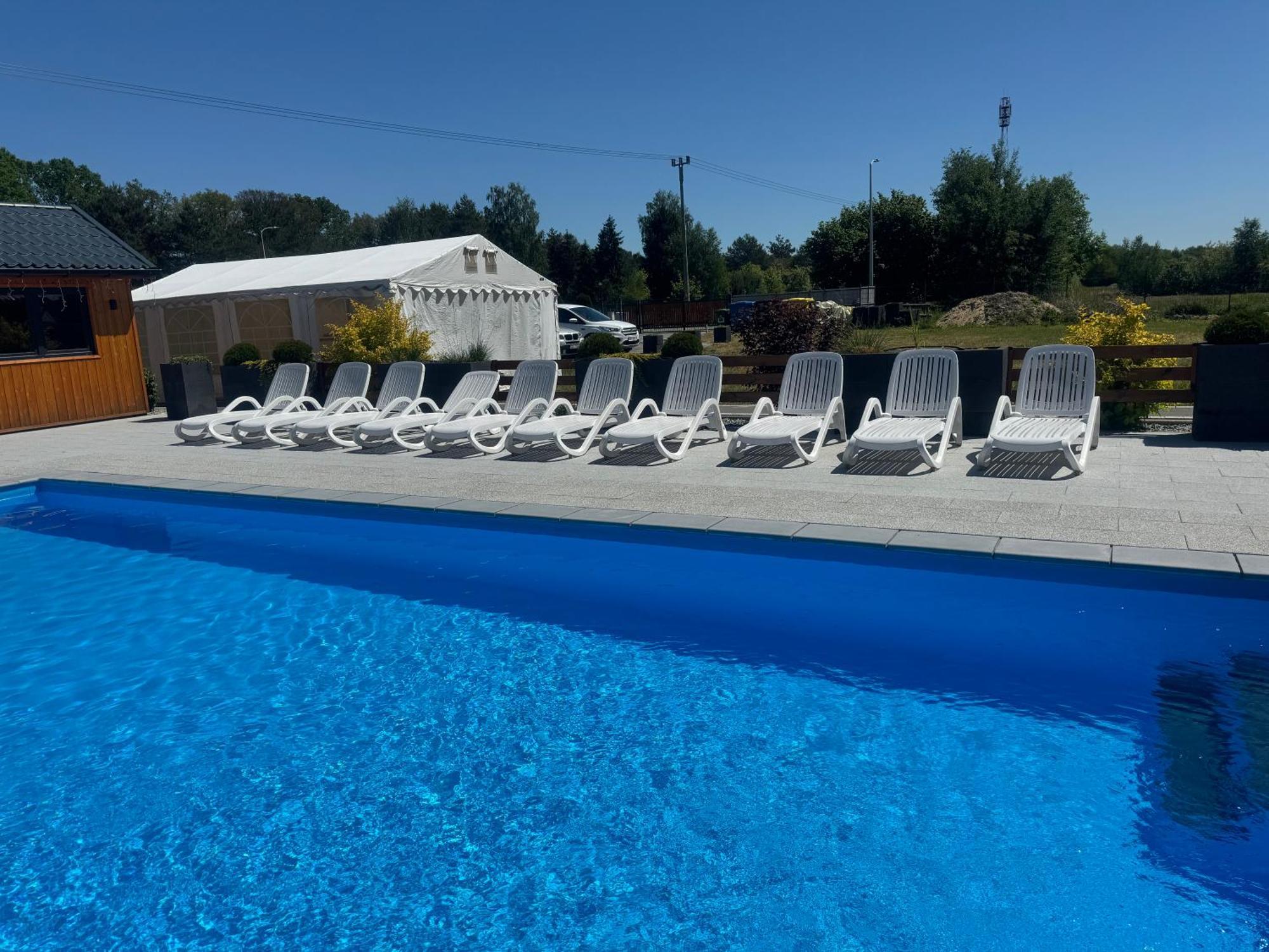 Miodowa Sadyba Domki Caloroczne Kluczbork Ligota Zamecka エクステリア 写真